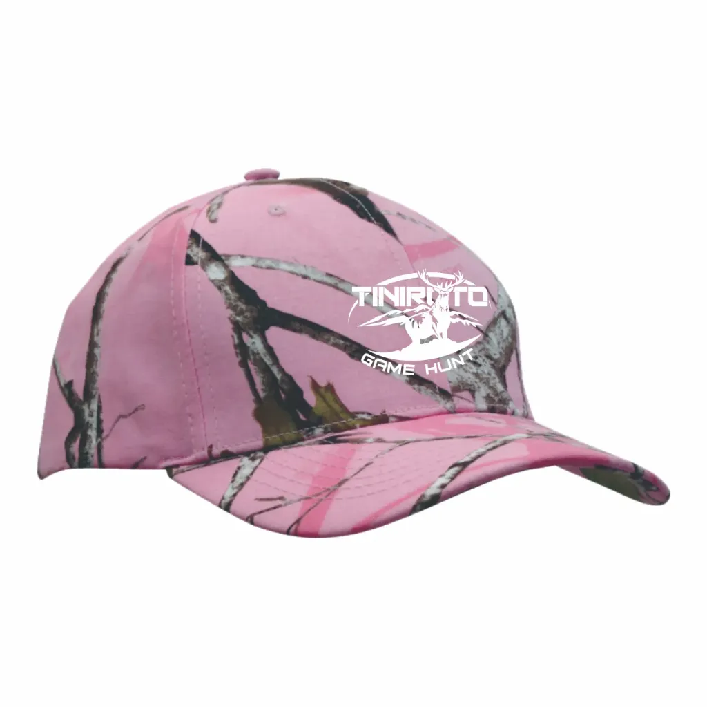 Tiniroto Game Hunt - Pink Camo Cap