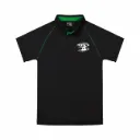 Tiniroto Wild Game Hunt - Black/Kelly Performance Polo