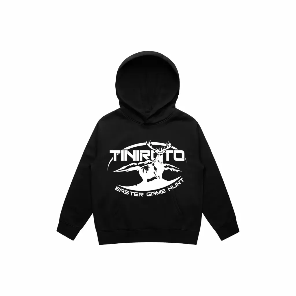 Tiniroto Wild Game Hunt - Kids - Black Hoodie