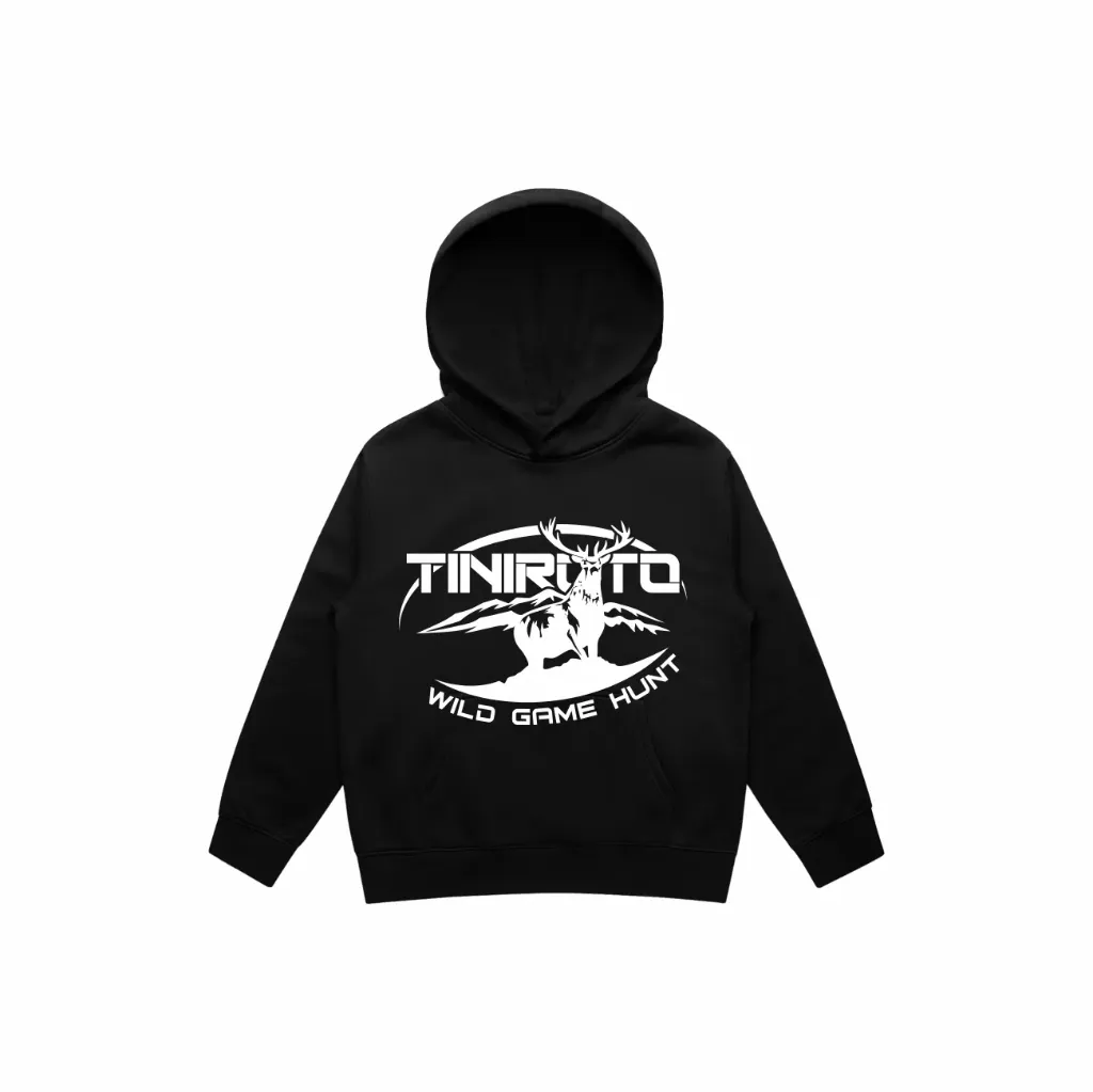 Tiniroto Wild Game Hunt - Kids - Black Hoodie (10)
