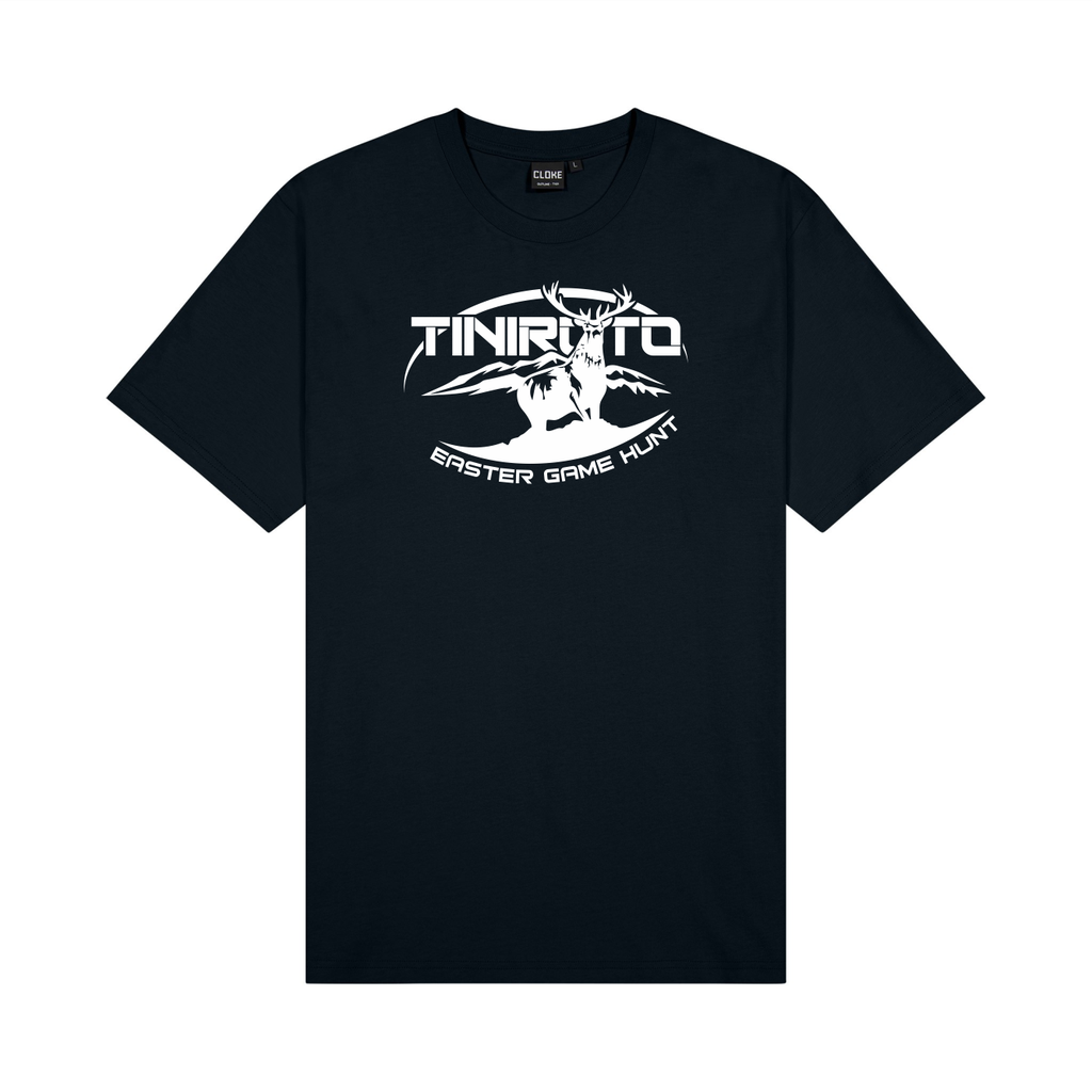 Tiniroto Easter Game Hunt - Kids Black Tee (8)