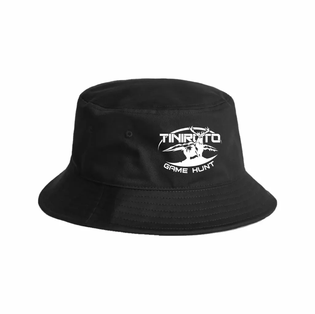 Tiniroto Game Hunt - Black Bucket Hat