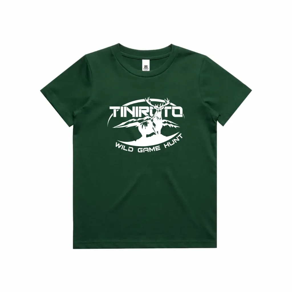 Tiniroto Wild Game Hunt- Kids - Forest Green Tee (8)